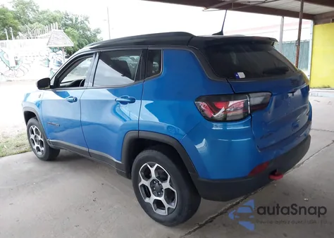 2022 Jeep Compass Trailhawk из США, поврежденный, VIN 3C4NJDDB6NT162831